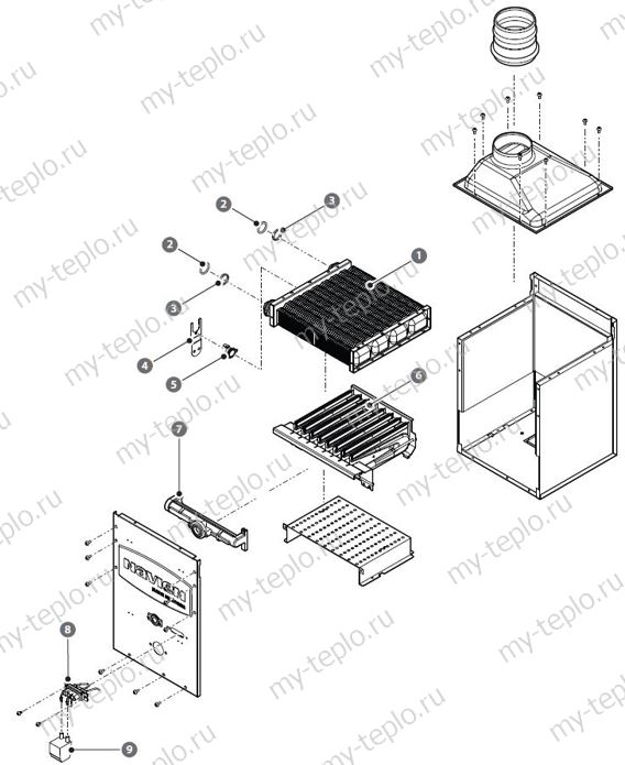 запчасти для Navien Deluxe 30K